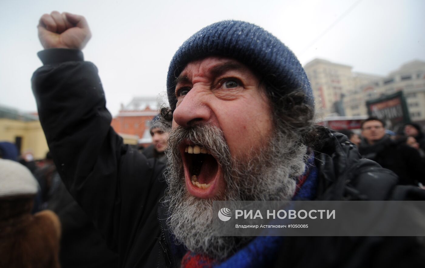 Флешмоб под лозунгом "Не отдадим ни одного голоса Путину!"