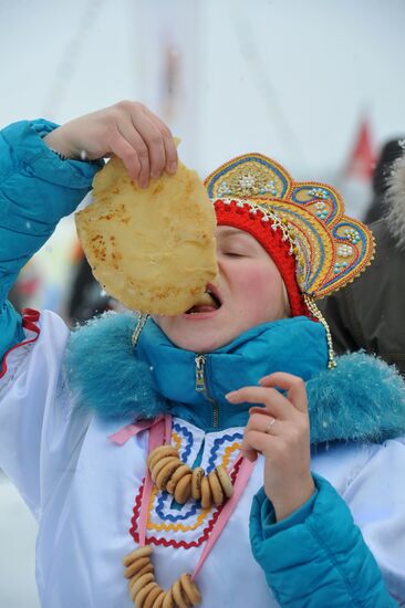 Празднование Бакшевской Масленицы