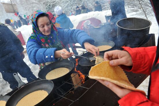 Празднование Бакшевской Масленицы