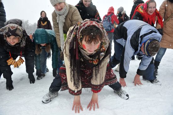 Празднование Бакшевской Масленицы