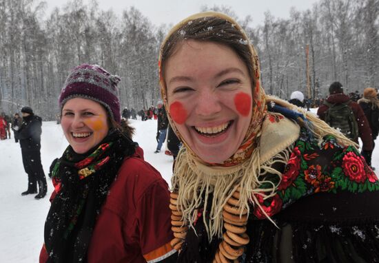 Празднование Бакшевской Масленицы