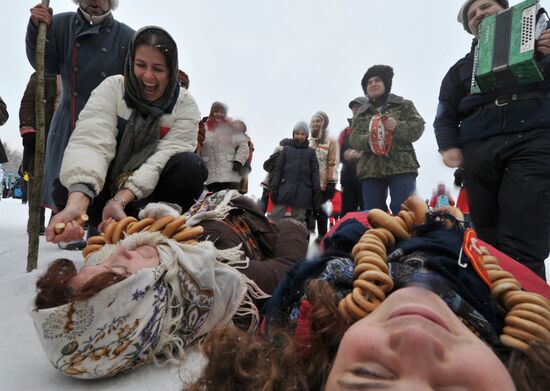 Празднование Бакшевской Масленицы