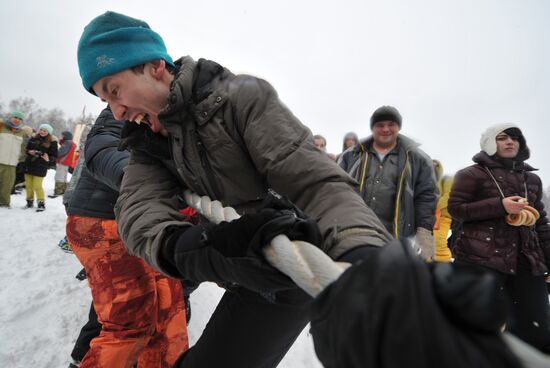 Празднование Бакшевской Масленицы