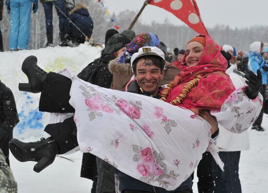 Празднование Бакшевской Масленицы