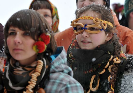 Празднование Бакшевской Масленицы