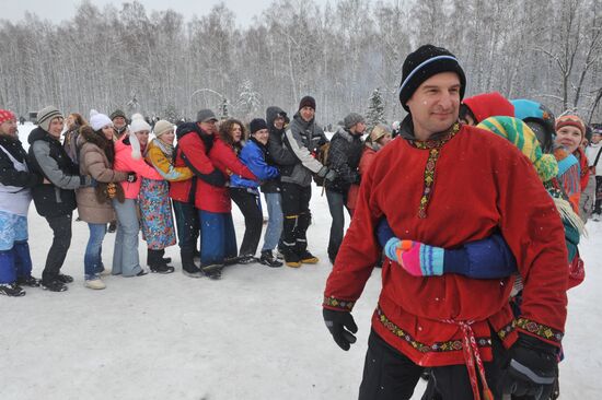 Празднование Бакшевской Масленицы