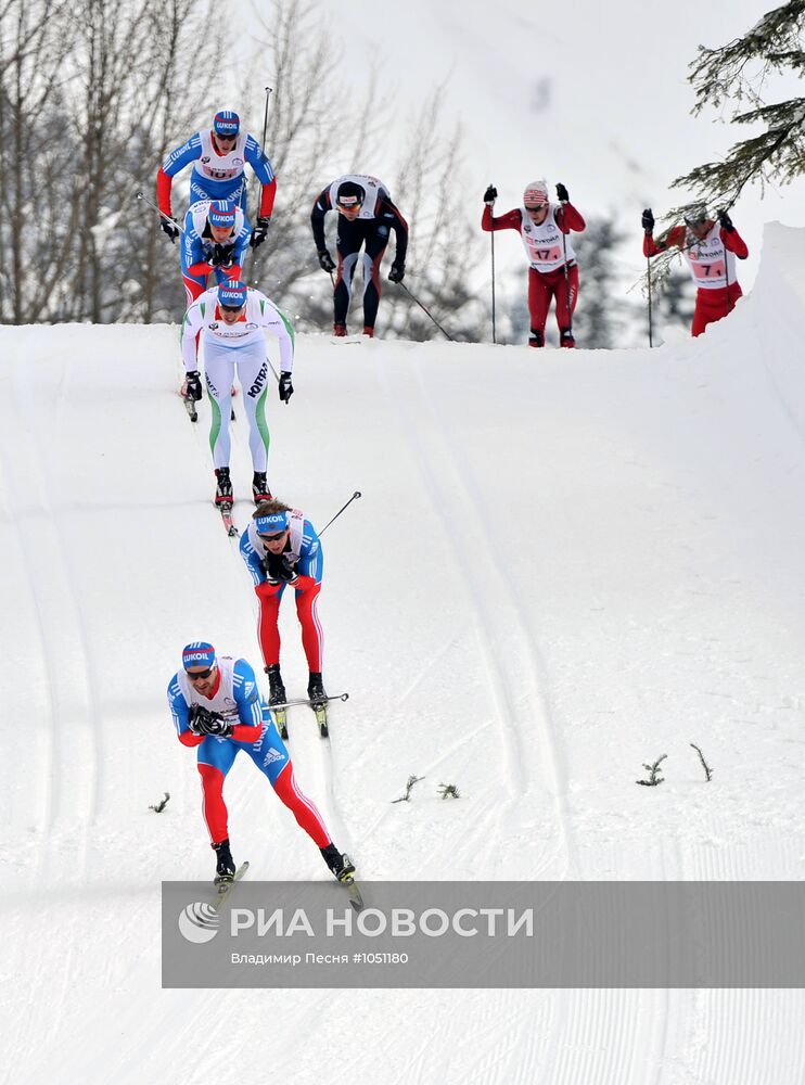 Лыжные гонки. Кубок России. Командный спринт. Мужчины