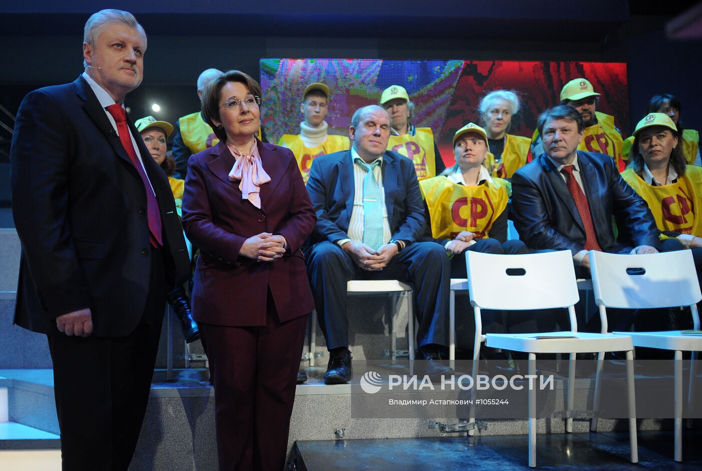 Дебаты между кандидатами в президенты РФ
