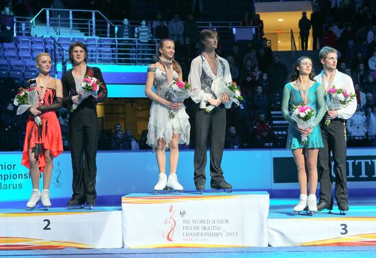 Фигурное катание. Чемпионат мира среди юниоров. Третий день