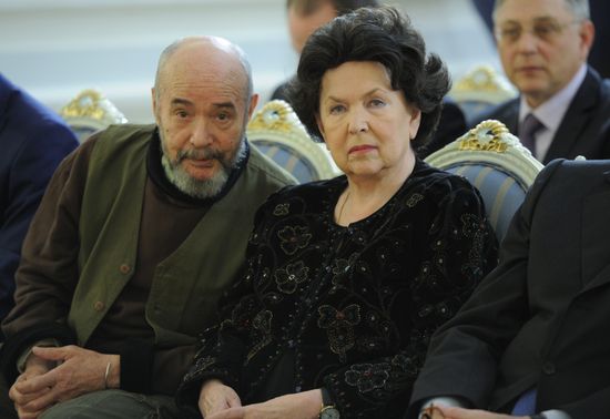 Вручение премий правительства РФ 2011 в области культуры