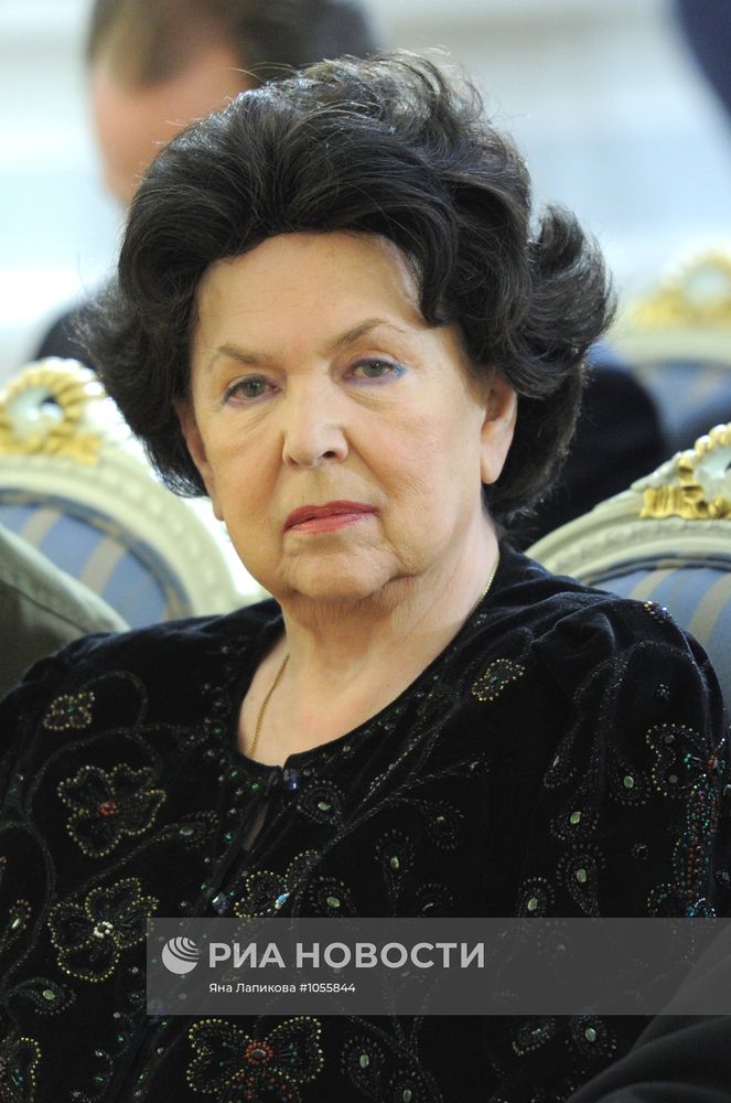 Вручение премий правительства РФ 2011 в области культуры