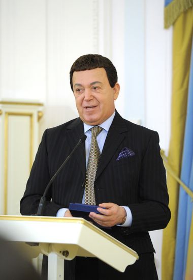 Вручение премий правительства РФ 2011 в области культуры
