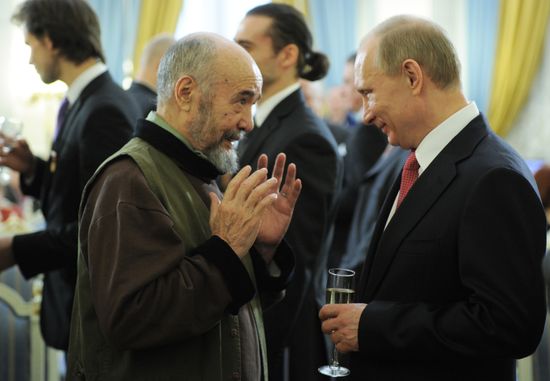Вручение премий правительства РФ 2011 в области культуры