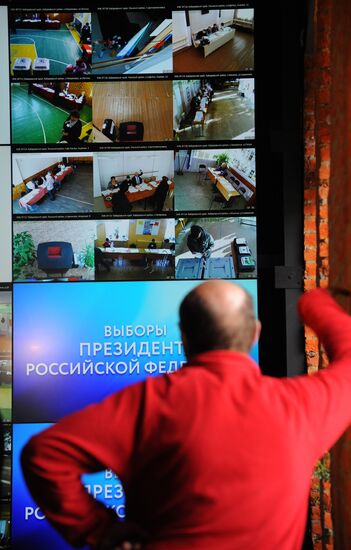 Системы видеонаблюдения на избирательных участках страны