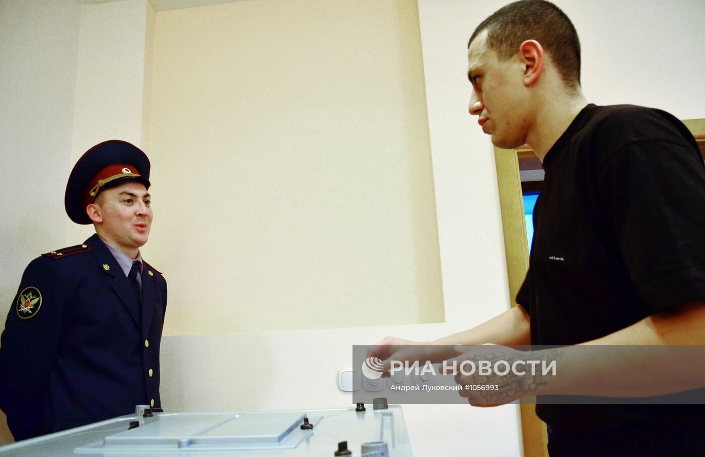 Выборы президента РФ в СИЗО №1 города Барнаула