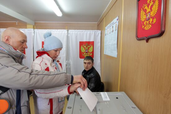 Выборы президента РФ в регионах