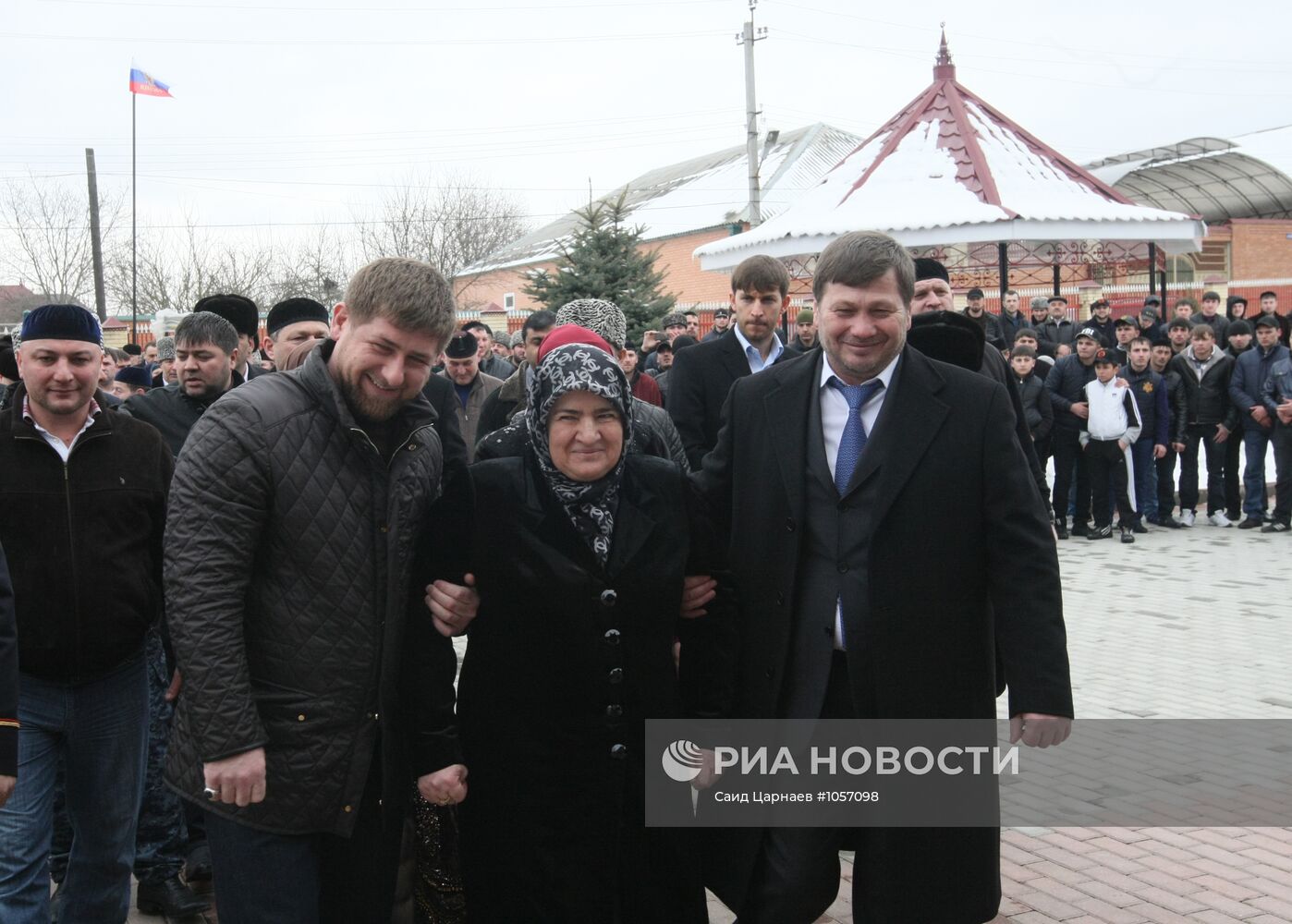 Голосование главы Чеченской Республики Р. Кадырова