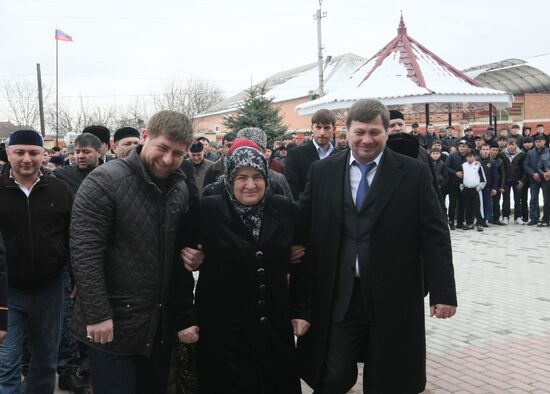 Голосование главы Чеченской Республики Р. Кадырова