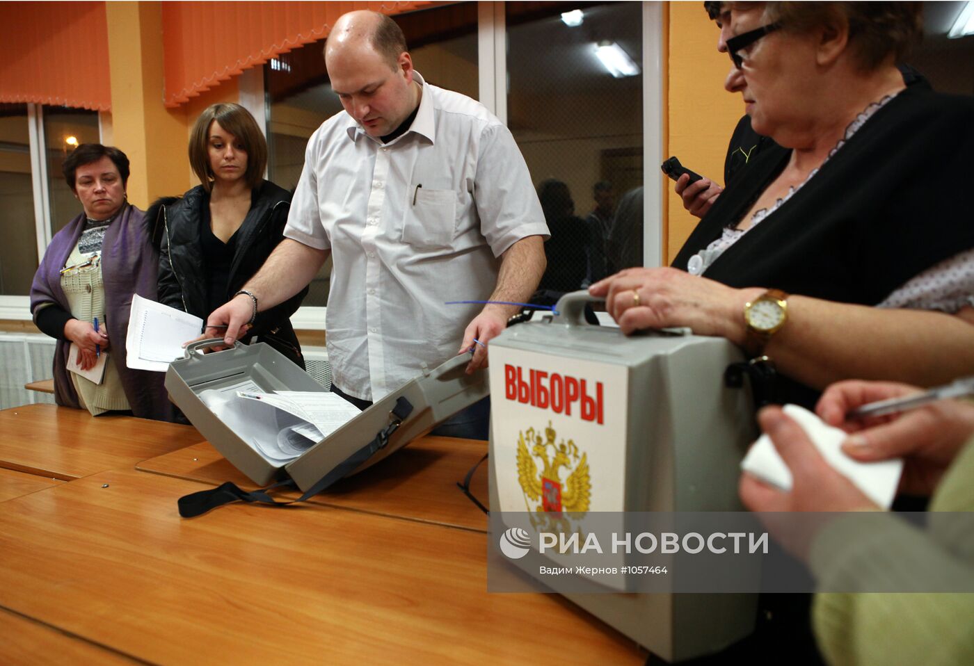 Подсчет голосов по выборам президента РФ в Санкт-Петербурге