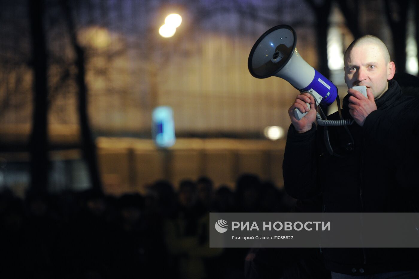Несанкционированная акция на Пушкинской площади