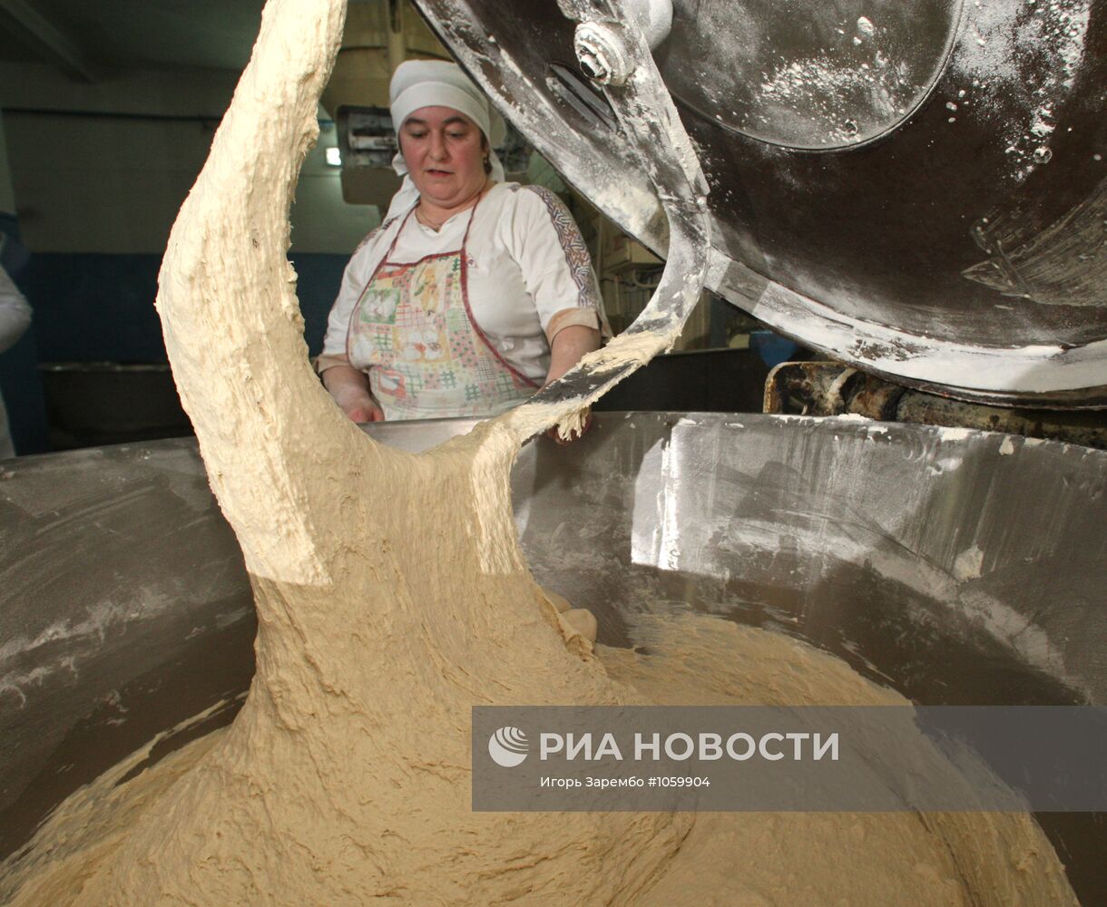 Работа Полесского хлебозавода в Калининградской области