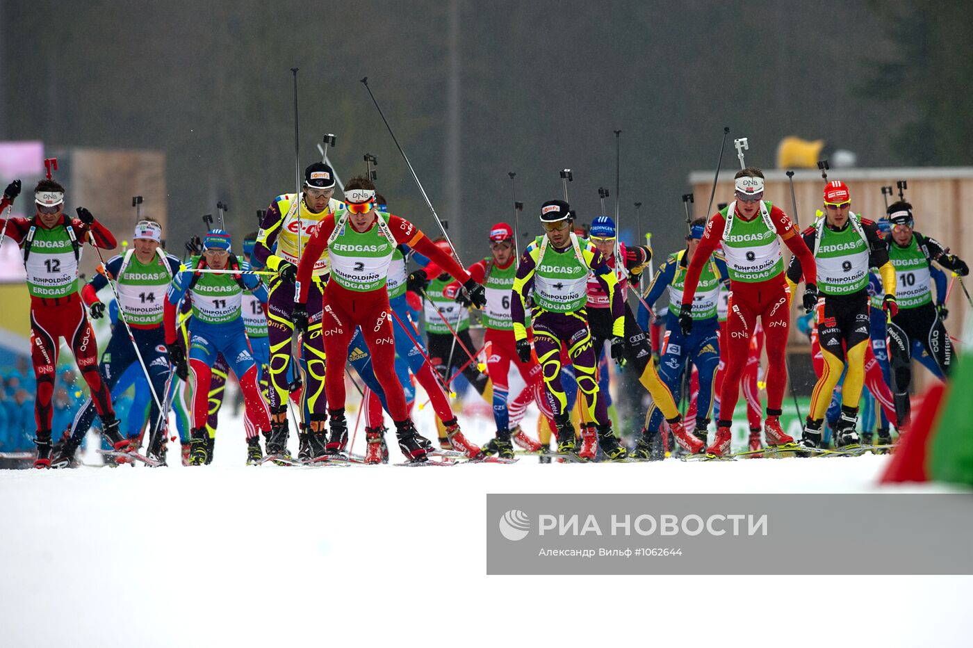 Биатлон. Чемпионат мира. Мужчины. Масс-старт