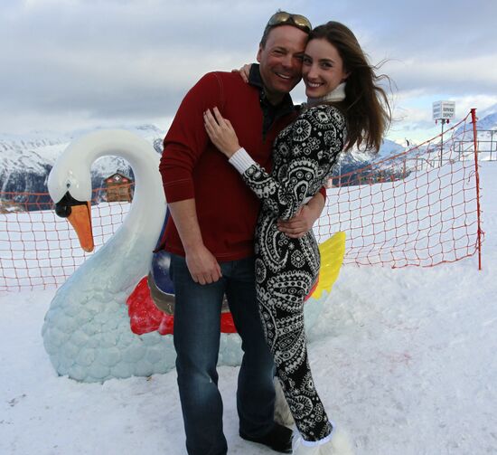 Вечеринка после 44-го лыжного марафона Engadin 2012