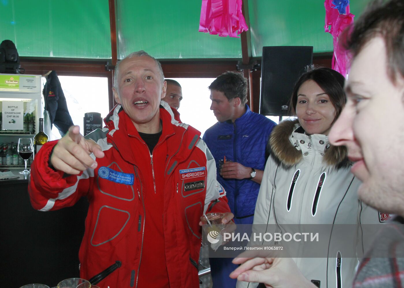 Вечеринка после 44-го лыжного марафона Engadin 2012 | РИА Новости Медиабанк