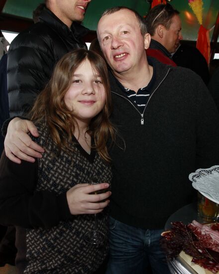 Вечеринка после 44-го лыжного марафона Engadin 2012