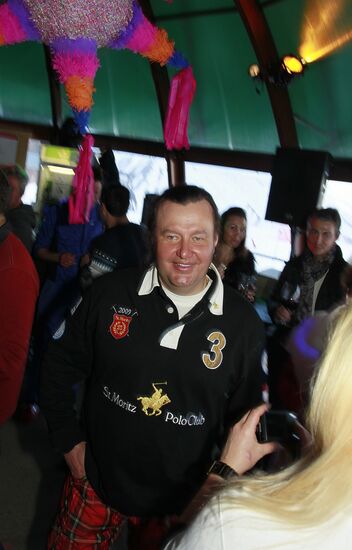 Вечеринка после 44-го лыжного марафона Engadin 2012