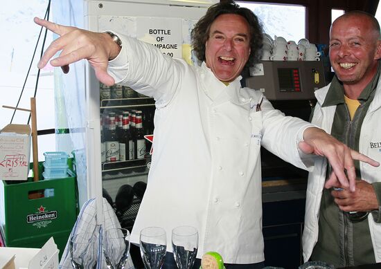 Вечеринка после 44-го лыжного марафона Engadin 2012