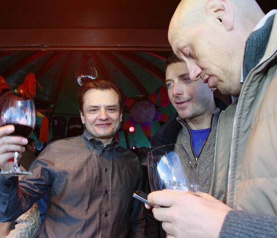 Вечеринка после 44-го лыжного марафона Engadin 2012