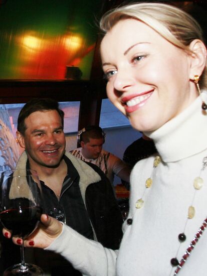 Вечеринка после 44-го лыжного марафона Engadin 2012