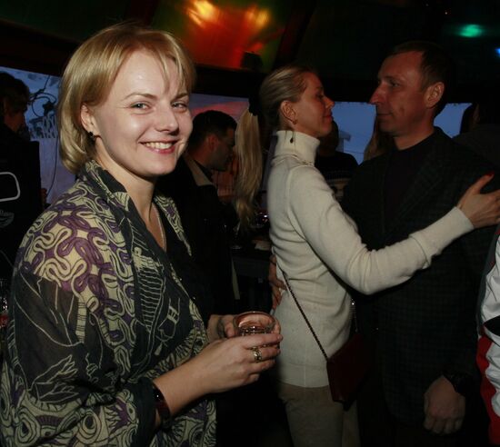 Вечеринка после 44-го лыжного марафона Engadin 2012