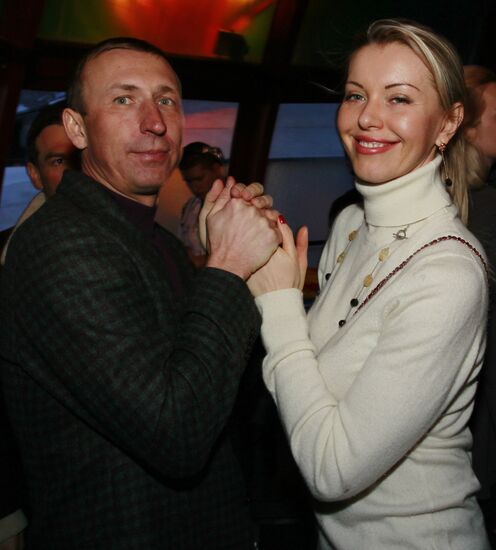 Вечеринка после 44-го лыжного марафона Engadin 2012