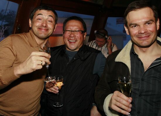 Вечеринка после 44-го лыжного марафона Engadin 2012