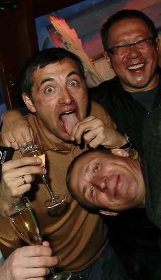 Вечеринка после 44-го лыжного марафона Engadin 2012