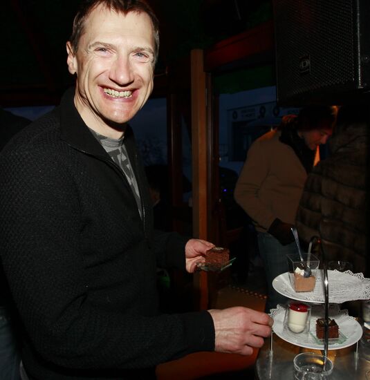 Вечеринка после 44-го лыжного марафона Engadin 2012