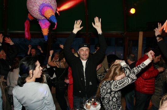 Вечеринка после 44-го лыжного марафона Engadin 2012