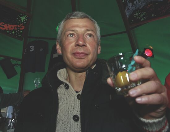 Вечеринка после 44-го лыжного марафона Engadin 2012