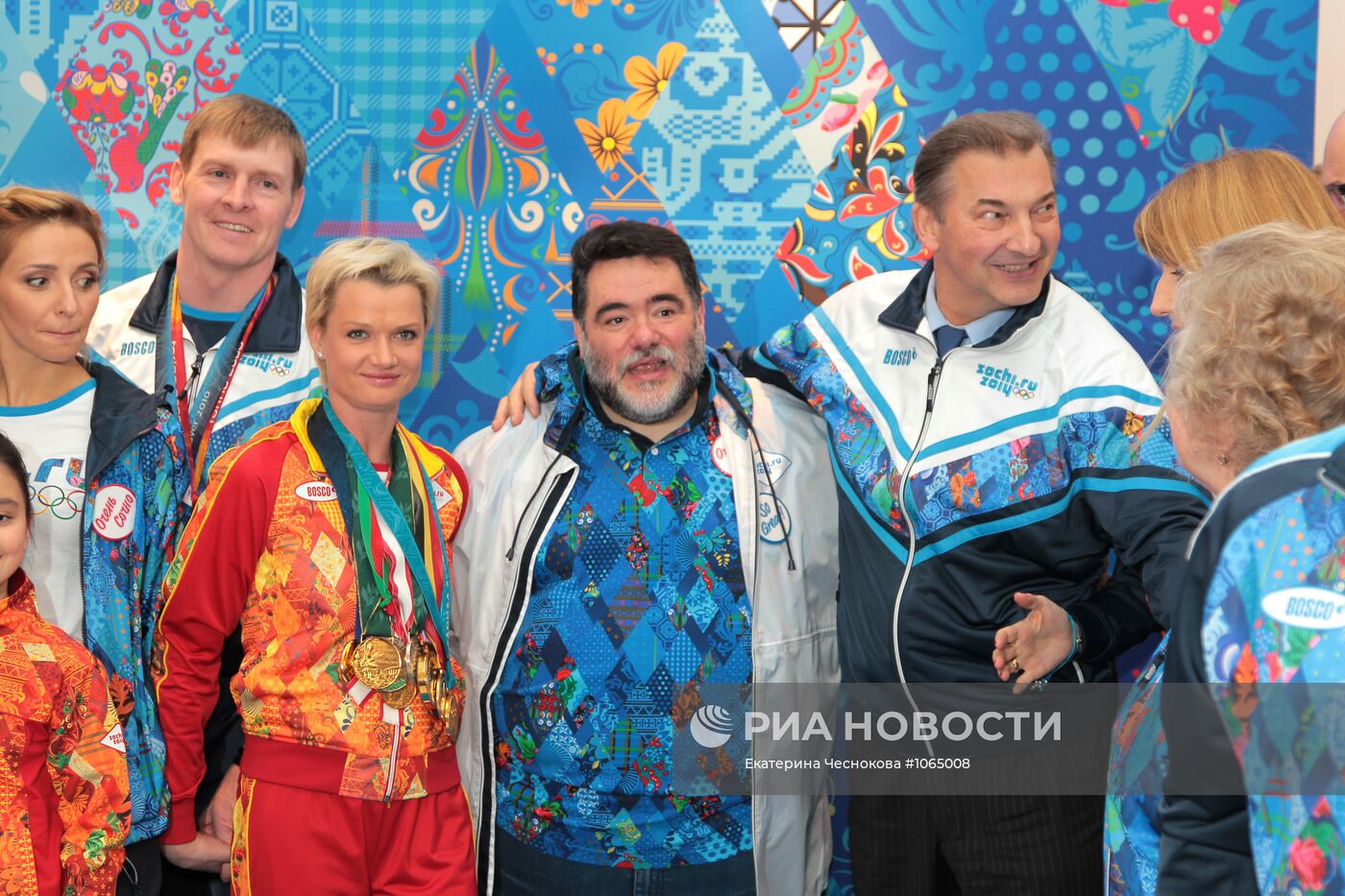 Презентация коллекции одежды "Сочи 2014"