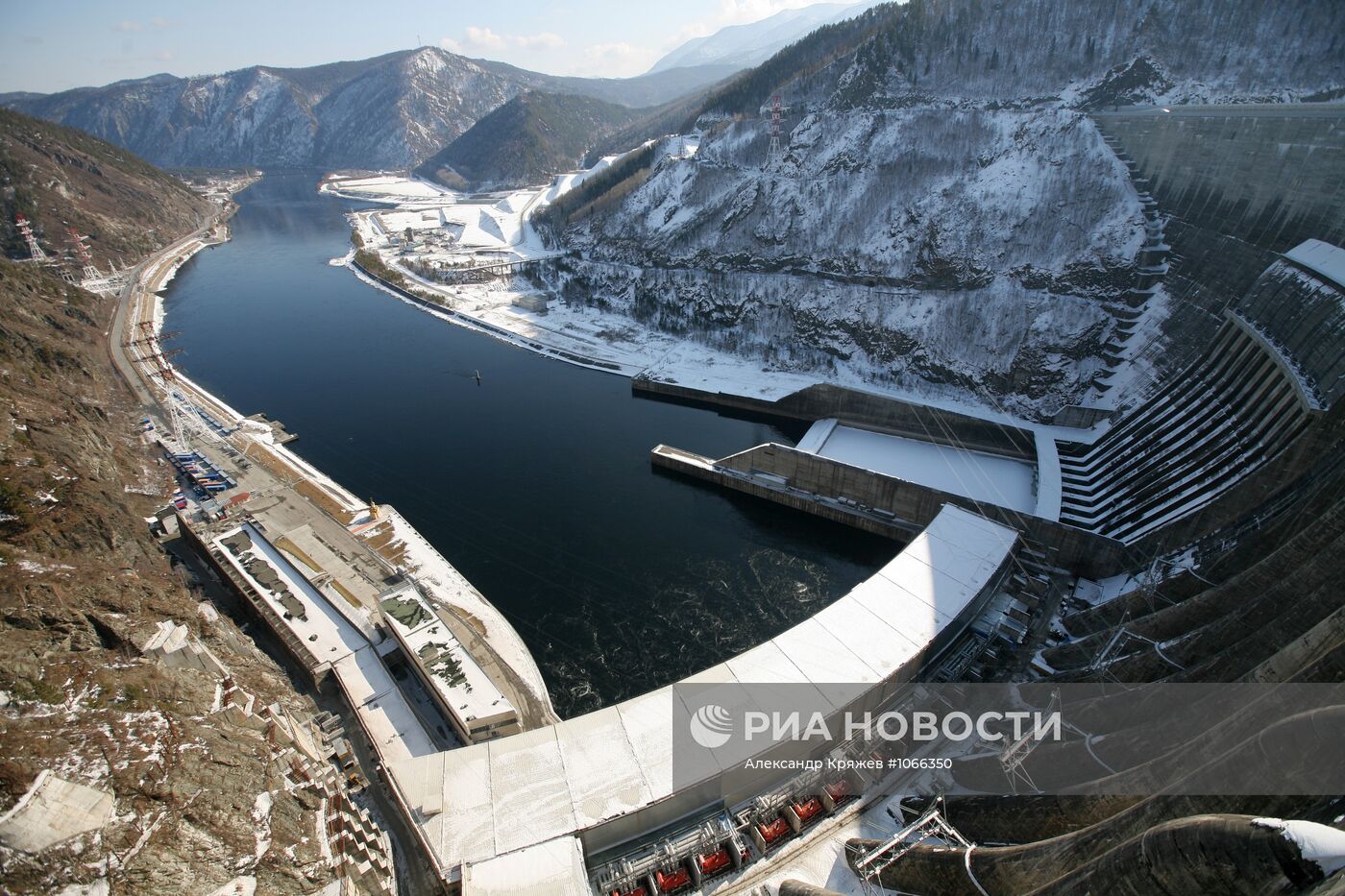 Запуск в эксплуатацию гидроагрегата №7 Саяно-Шушенской ГЭС