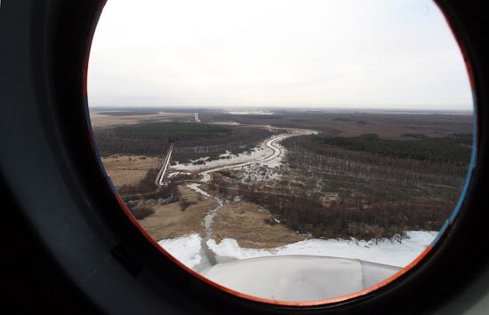 Ледовая обстановка в Калининградской области