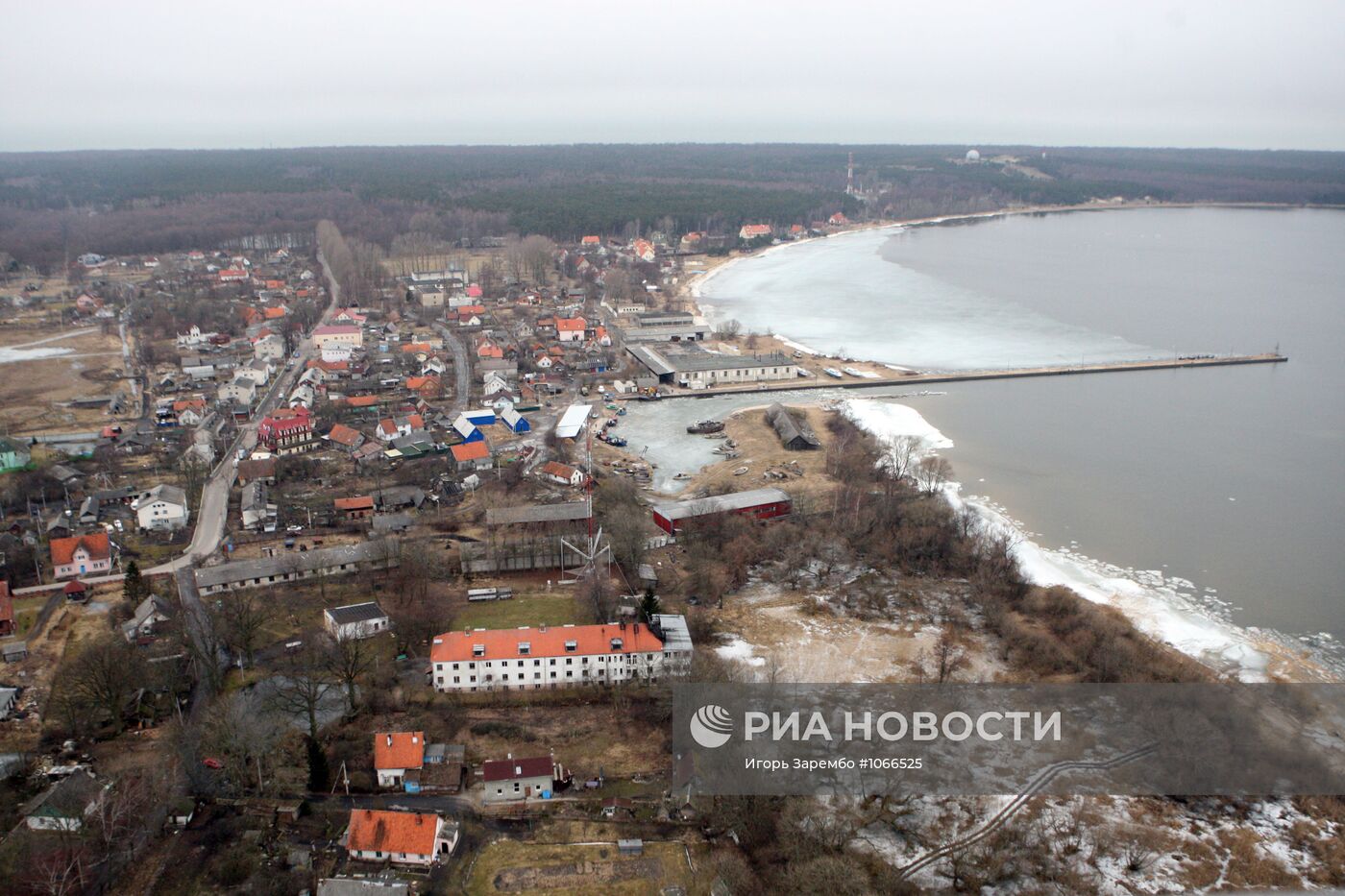 Ледовая обстановка в Калининградской области