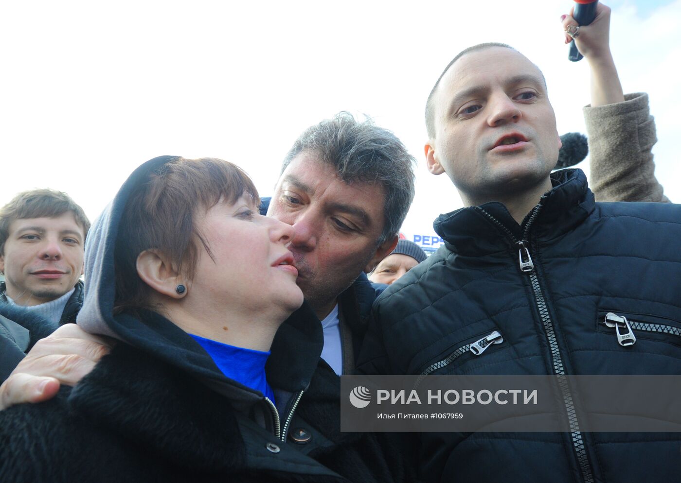 Акция оппозиции на Пушкинской площади