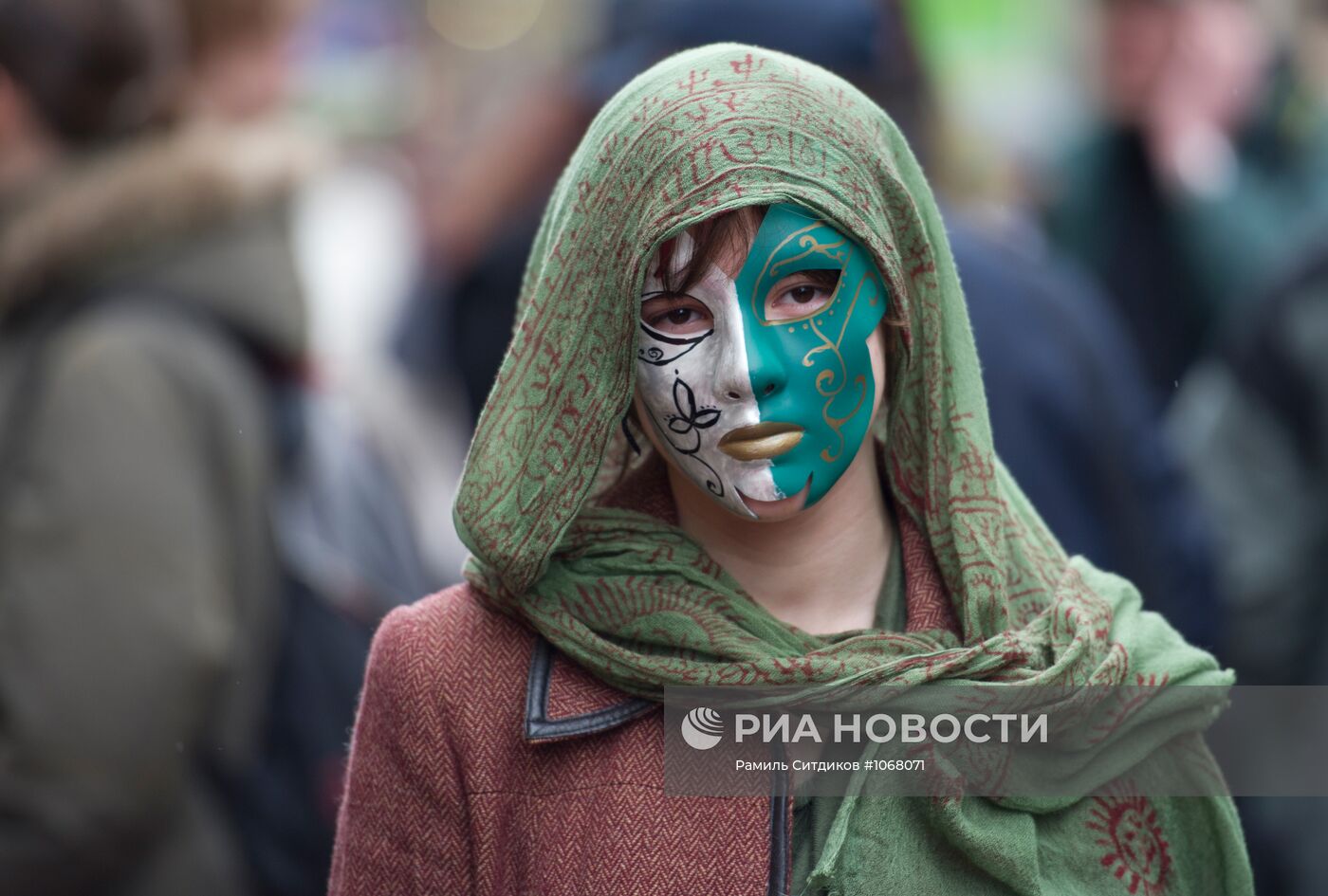 Парад в честь Дня Святого Патрика в Москве