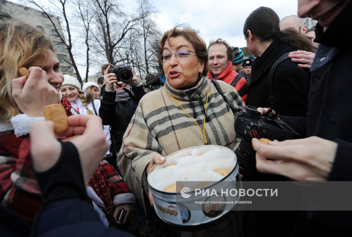 Акция оппозиции на Пушкинской площади