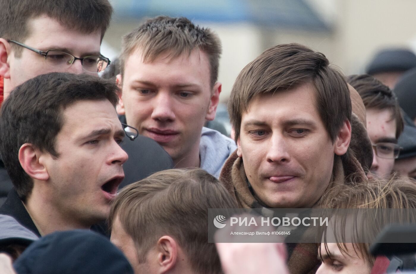 Акция оппозиции на Пушкинской площади