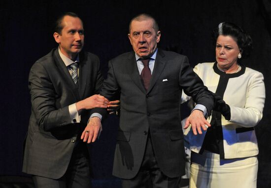 Пресс-показ спектакля "Король умирает" в Театре на Таганке