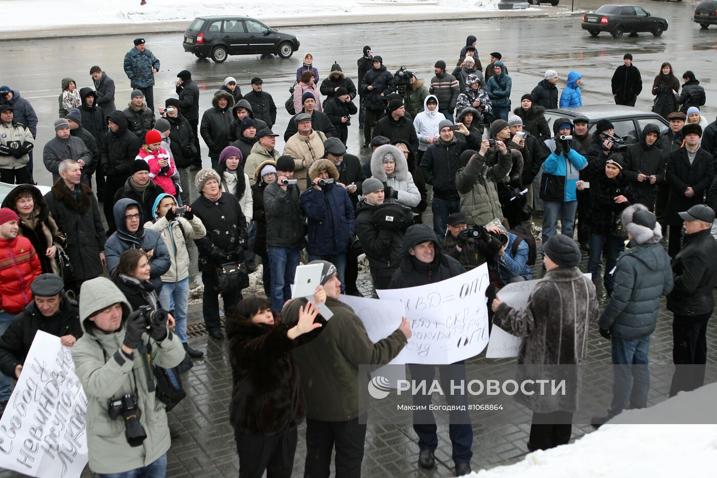 Митинг "Против произвола полиции" в Казани